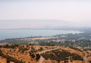 Vista del lago Tiberíades © Joaquim Pisa